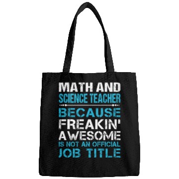 Discover Math And Science Teacher Bags - Freaking Awesom