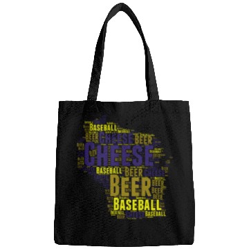 Discover Cheese, Beer, and Baseball Wisconsin Bags