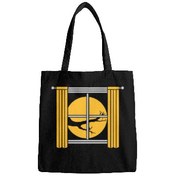 Discover moon night tree window Bags