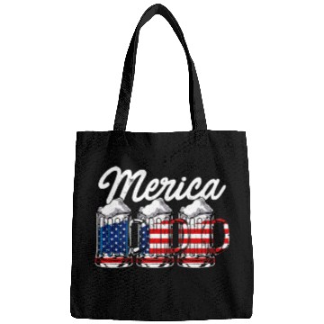 Discover Beer USA Flag Merica Bags