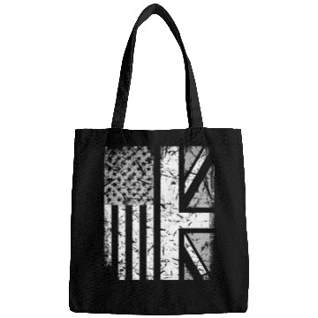Discover American Flag British Flag US UK Stars Stripes Bags