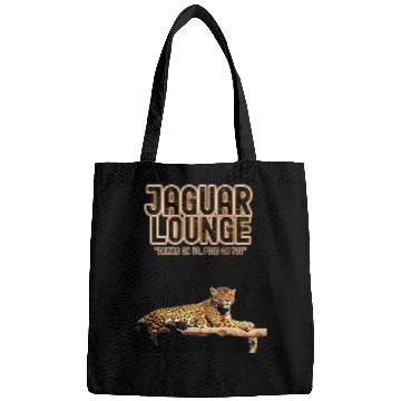 Discover JAGUAR LOUNGE "Drinks On Us, Food On You" FUNNY Bags