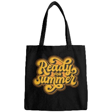 Discover summer retro lettering Bags