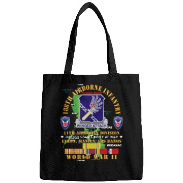 Discover Army 188th Airborne Infantry The Philippines WWII Bags