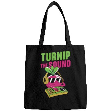 Discover Music Turnip Party Music Lover Vegetable Bags