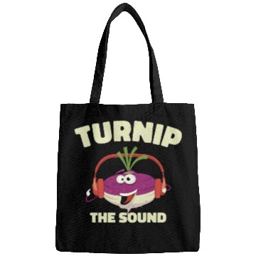 Discover Music Turnip Party Music Lover Vegetable Bags