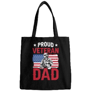 Discover Proud Veteran Dad Father Father's Day Daddy Bags