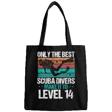 Discover 14 Scuba Diving Level 14 Year Diver Snorkeling Bags