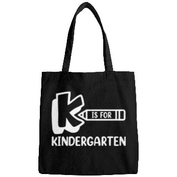 Discover K Is For Kindergarten Bags