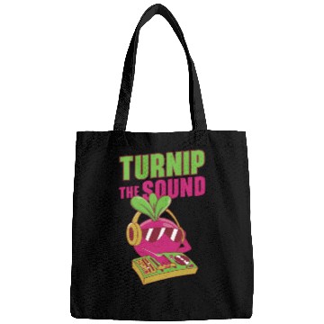 Discover Music Turnip Party Music Lover Vegetable Bags