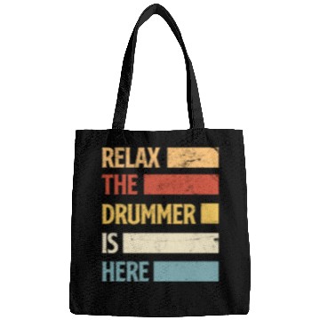 Discover Relax The Drummer Is Here Drums Drum Drummer Gift Bags
