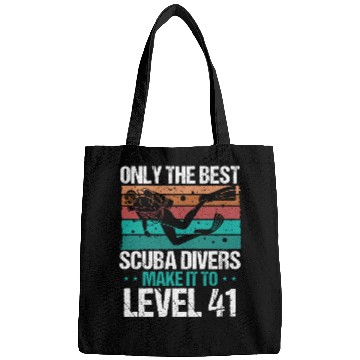 Discover 41 Scuba Diving Level 41 Year Diver Snorkeling Bags