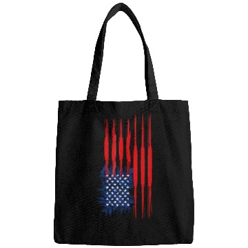 Discover US Flag Vertical Bags American Stars Stripes
