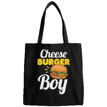 Discover Cheese Burger Boy Bags