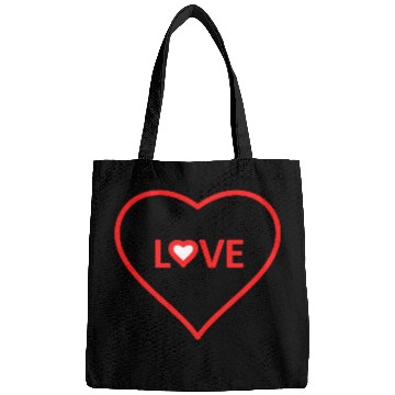 Discover my love for you to lovers & valentine Bags