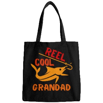 Discover REEL COOL GRANDAD, FISHERMAN, GRANDPA Bags