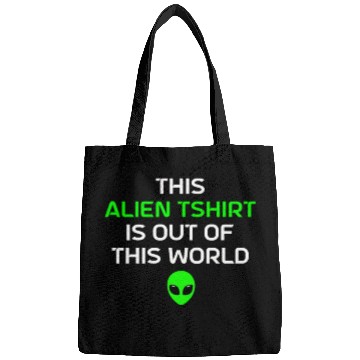 Discover Alien Gift Extraterrestrial UFO AREA 51 Sci-fi Bags