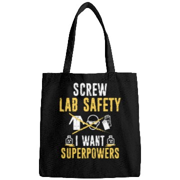 Discover Biology Screw Lab Safety Biologist Chemist Science Bags