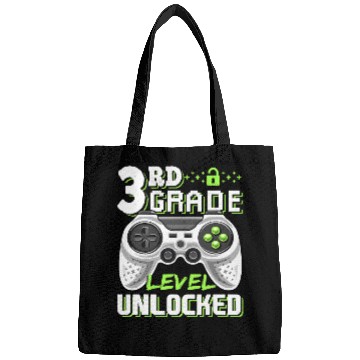 Discover 3rd Grade Level Unlocked Video Game Back to School Bags