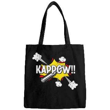 Discover Kappow Bullets Gun Explosion Big bang Aesthetic Bags