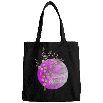 Discover Japan Sakura Blossom Colorful Bags