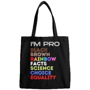Discover black brown rainbow facts science choice equality Bags