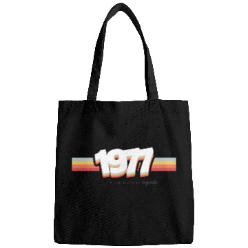 Discover 1977 the birth of legends Bags