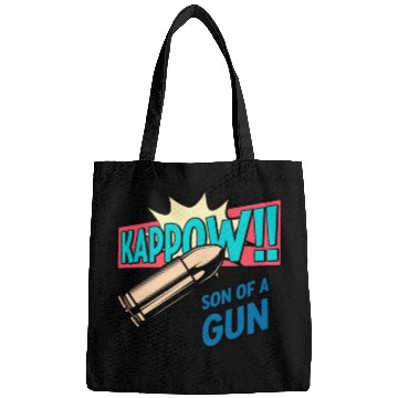 Discover Kappow Bullets Gun Explosion Big bang Aesthetic Bags
