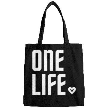 Discover ONE LIFE vegan heart Bags