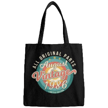 Discover Born In August 1986 Bags