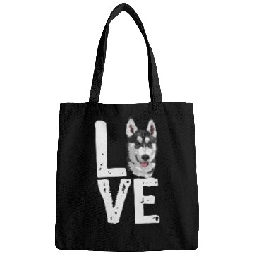 Discover LOVE HUSKY DOGS Bags