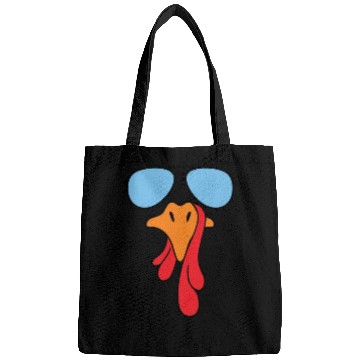 Discover Turkey face with aviator sunglasses Bags