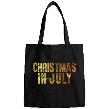 Discover Christmas In July Xmas Tree Lights Santa Beach Bags