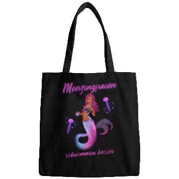 Discover Mermaid Swimming Mermaids Swim Better Bags