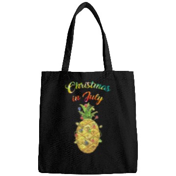 Discover Christmas In July Pineapple Xmas Tree Lights Bags