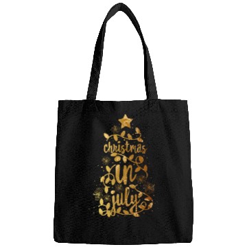 Discover Christmas In July Colorful Xmas Tree Lights Bags