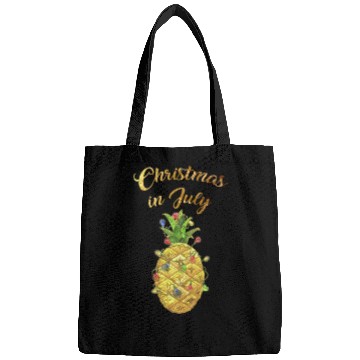 Discover Christmas In July Pineapple Xmas Tree Lights Bags