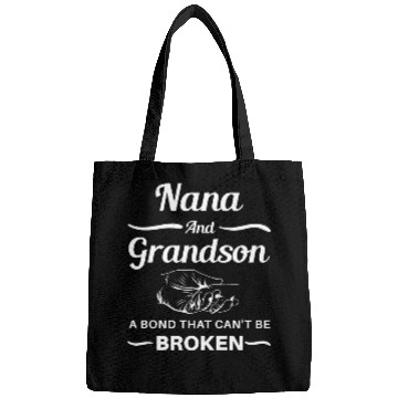 Discover Nana And Grandson A BondThat Can't Be Broken Bags