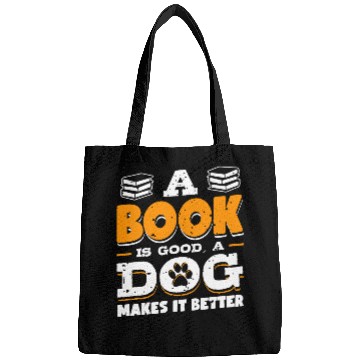 Discover Book Is Good Cat Makes It Better | Book Lover | Bags