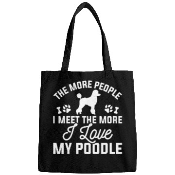 Discover I Love My Poodle Bags