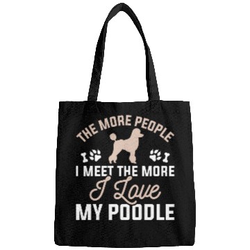 Discover I Love My Poodle Bags