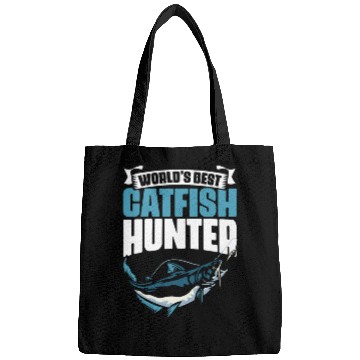 Discover Catfish Hunter Funny Fishing Humor For An Angling Bags
