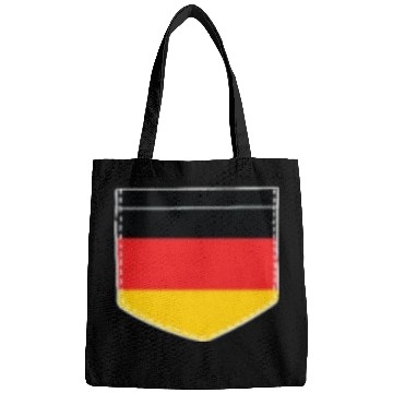 Discover germany flag in a shape of a pocket Bags