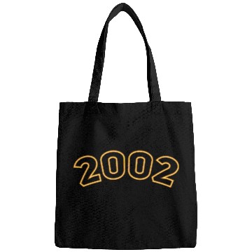 Discover Happiness Year 2002 Yellow Simple Bags