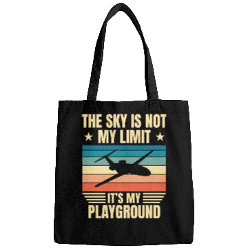Discover The Sky Is Not My Limit - Aviation Pilot Bags