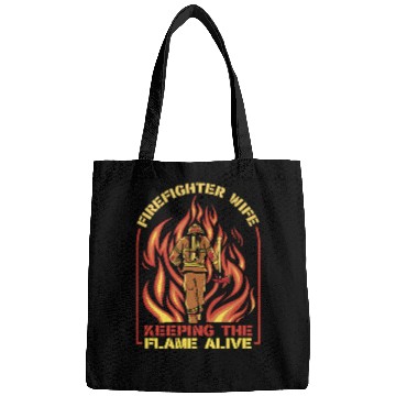 Discover Firefighter Fireman Thin Red Line Bags