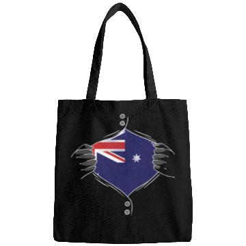 Discover australia flag proud Bags