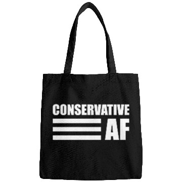 Discover CONSERVATIVE AF Republican Support Anti Liberal Bags