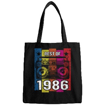 Discover Best of 1986 Stereo Radio Cassette Player Birthday Bags