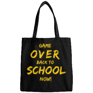 Discover Game Over Back To School Bags